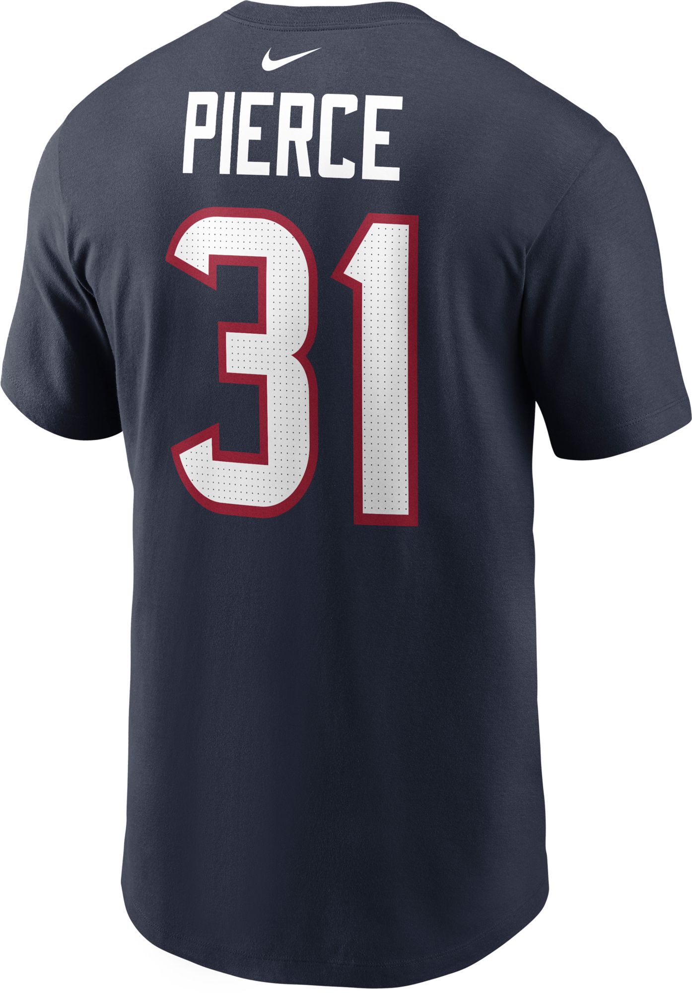 Nike Men's Houston Texans Dameon Pierce #31 Navy T-Shirt product image