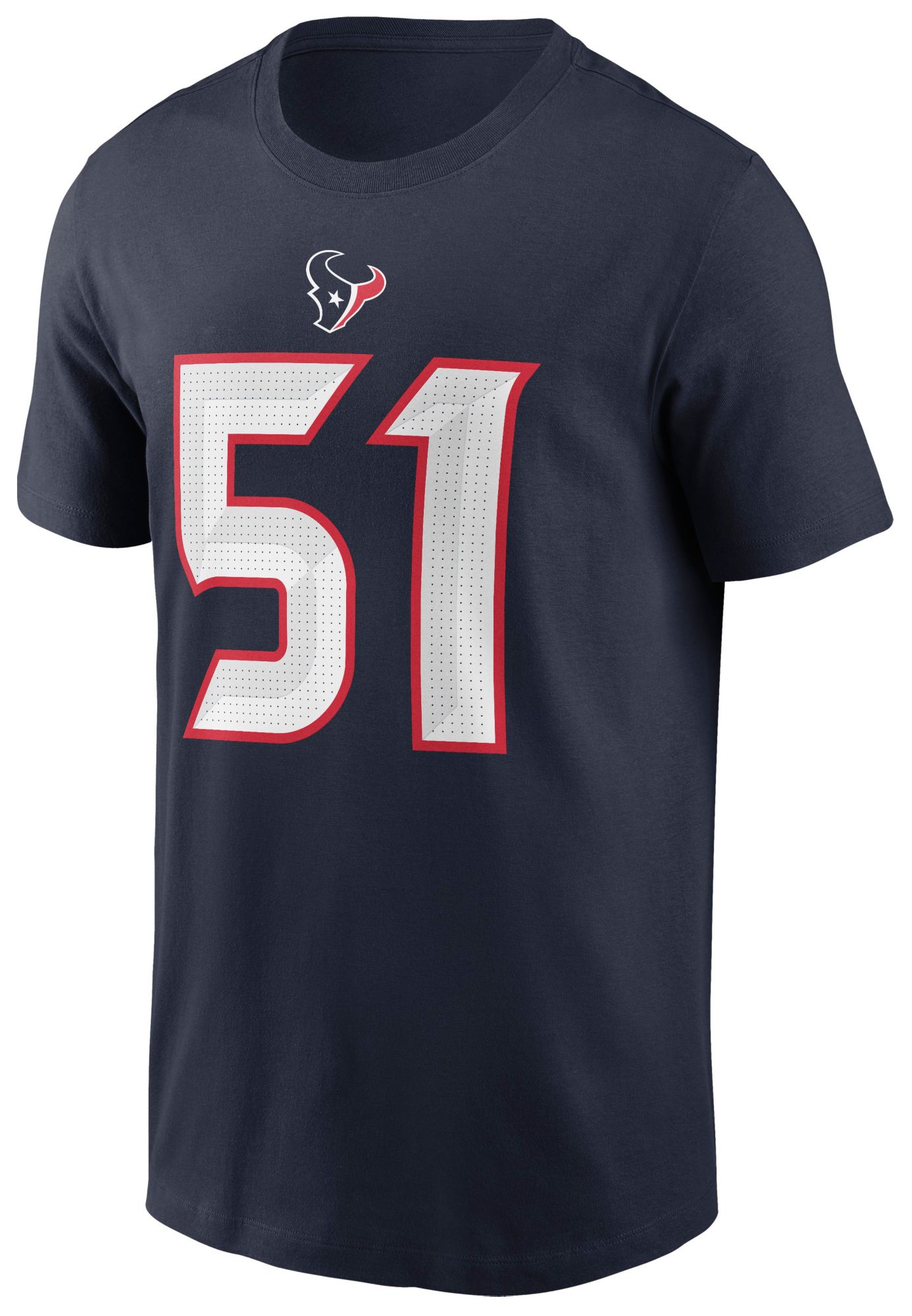 Nike Men's Houston Texans Will Anderson Jr. #51 Marine T-Shirt product image