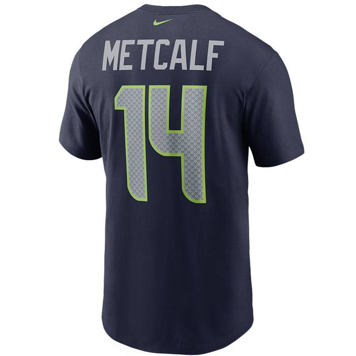 Beach Shirt Seattle Seahawks D K Metcalf Black Golden Edition