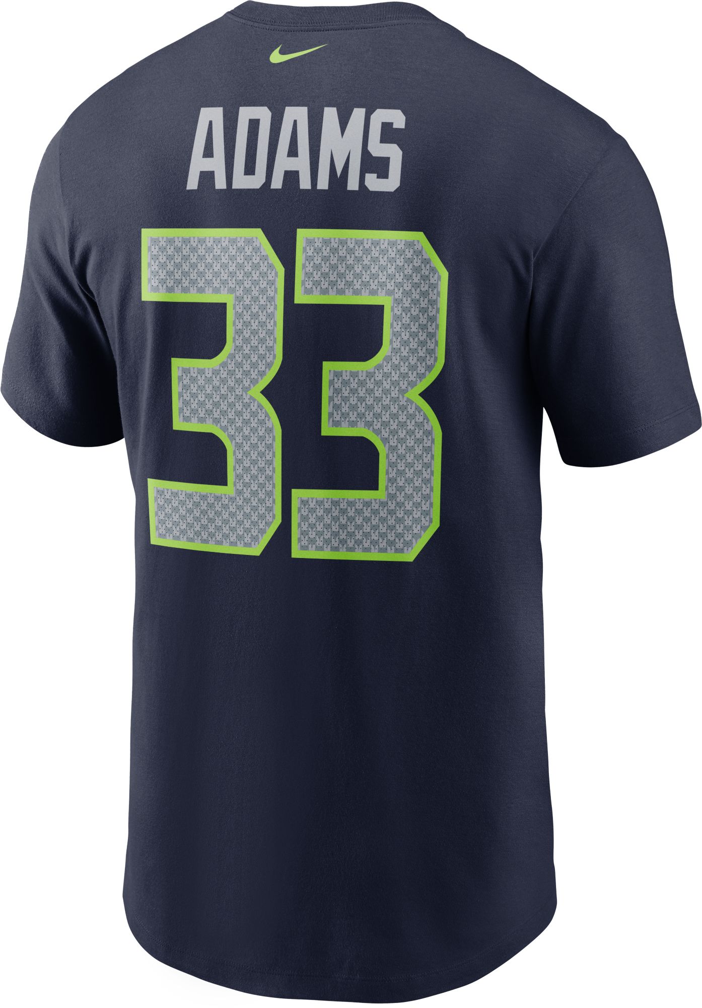 Nike Men's Seattle Seahawks Jamal Adams #33 Navy T-Shirt product image