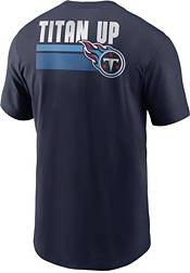 Nike Men's Tennessee Titans Blitz Back Slogan Navy T-Shirt product image