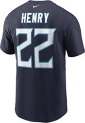 Nike Men's Tennessee Titans Derrick Henry #22 College Navy T-Shirt product image