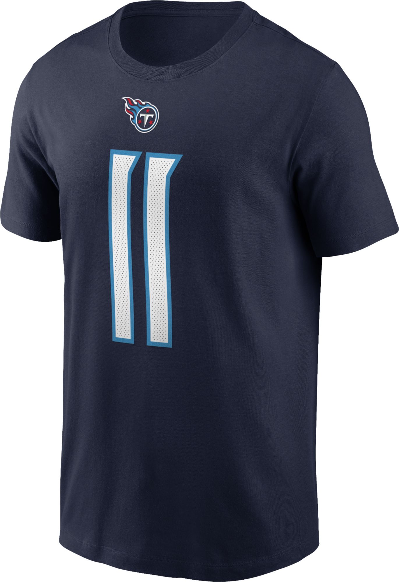Nike Men's Tennessee Titans A.J. Brown #11 College Navy T-Shirt product image