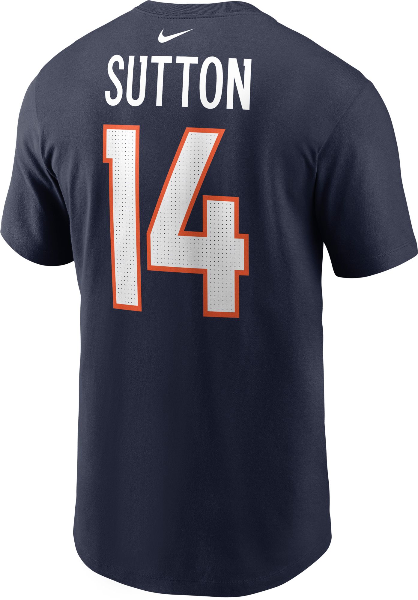 Denver Broncos No14 Courtland Sutton Men's Black Nike Golden Sequin Vapor Limited Jersey