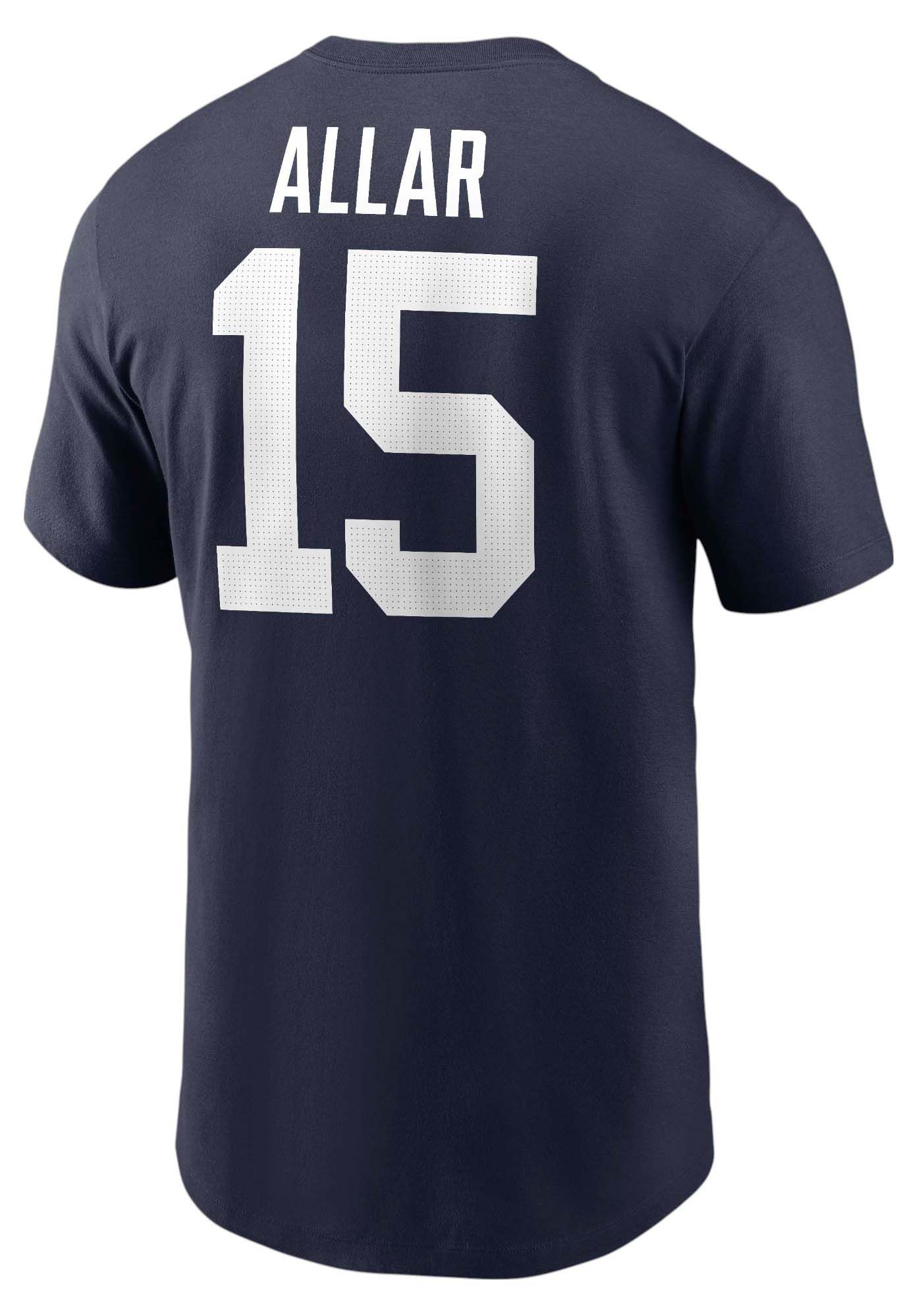 Nike Men's Drew Allar #15 Penn State Nittany Lions Navy T-Shirt product image