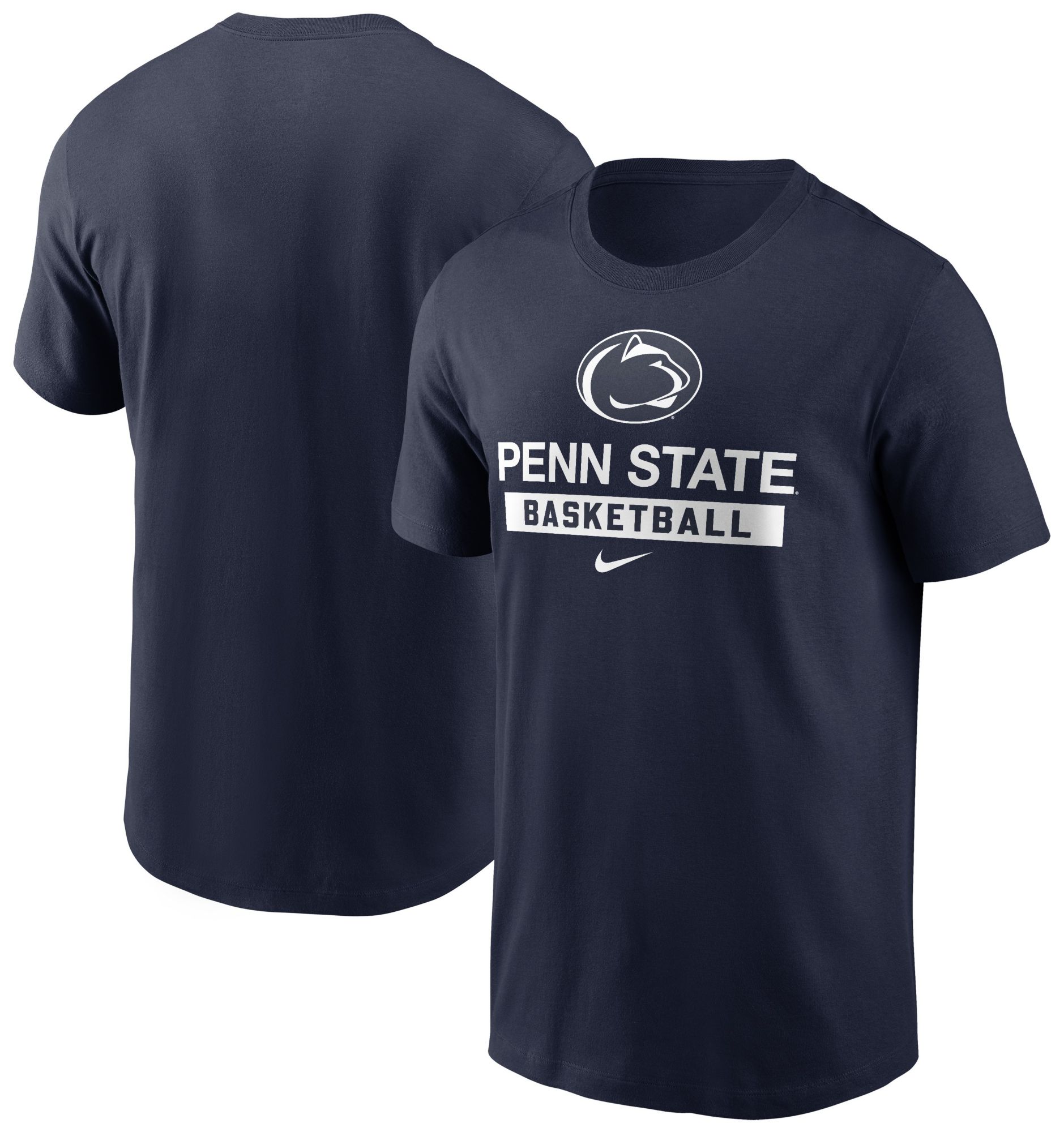 Nike Men's Penn State Nittany Lions Navy Basketball T-Shirt product image
