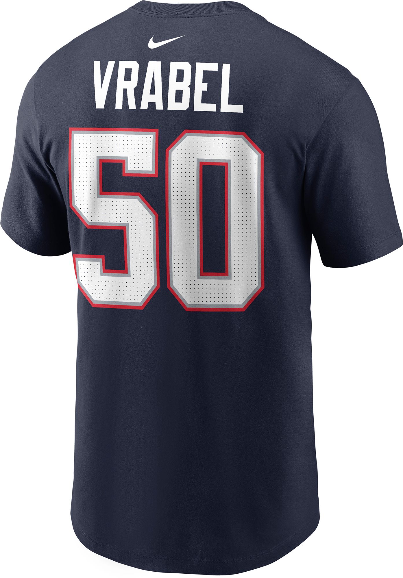 Nike Men's New England Patriots Mike Vrabel #50 Navy T-Shirt product image