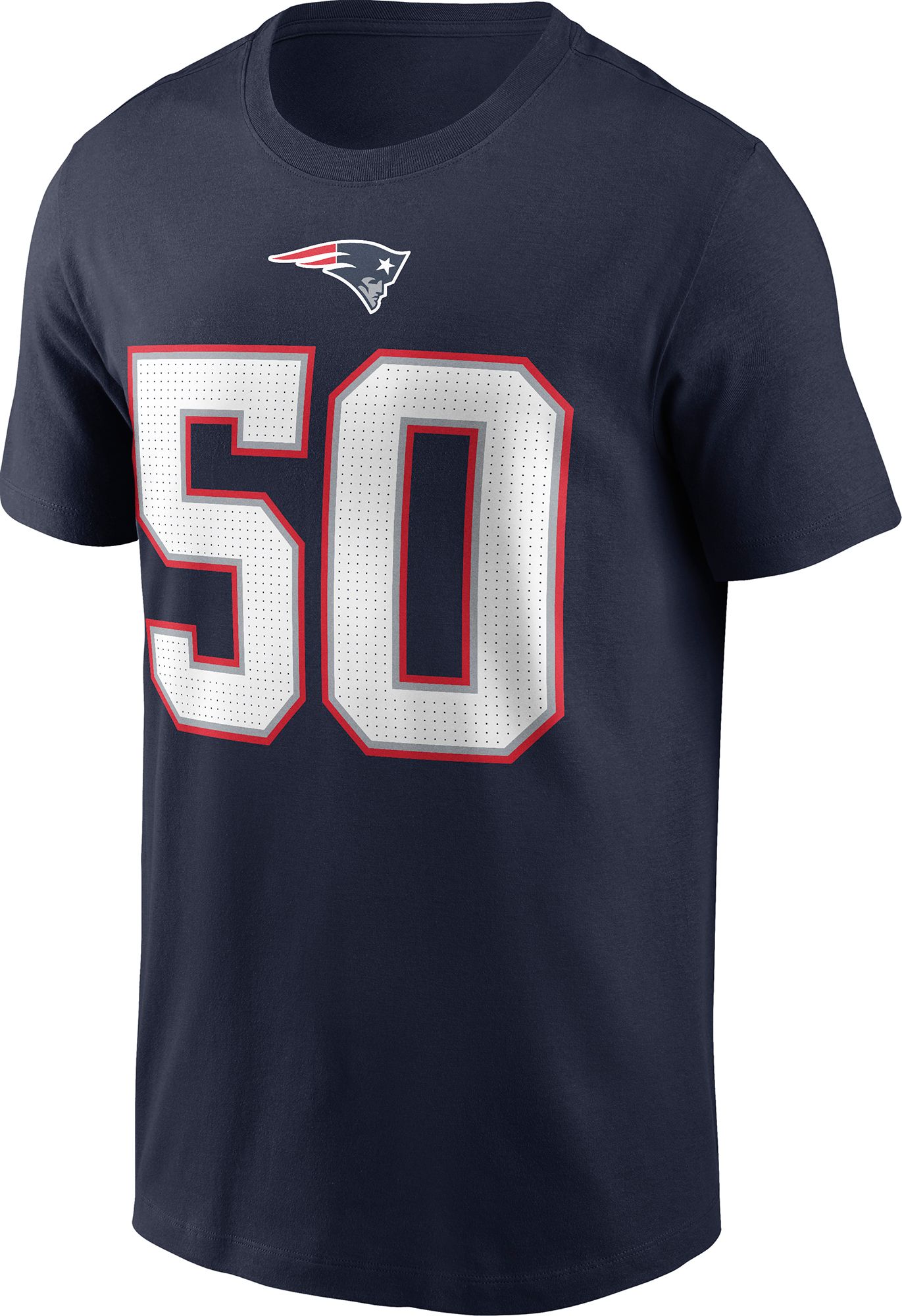 Nike Men's New England Patriots Mike Vrabel #50 Navy T-Shirt product image