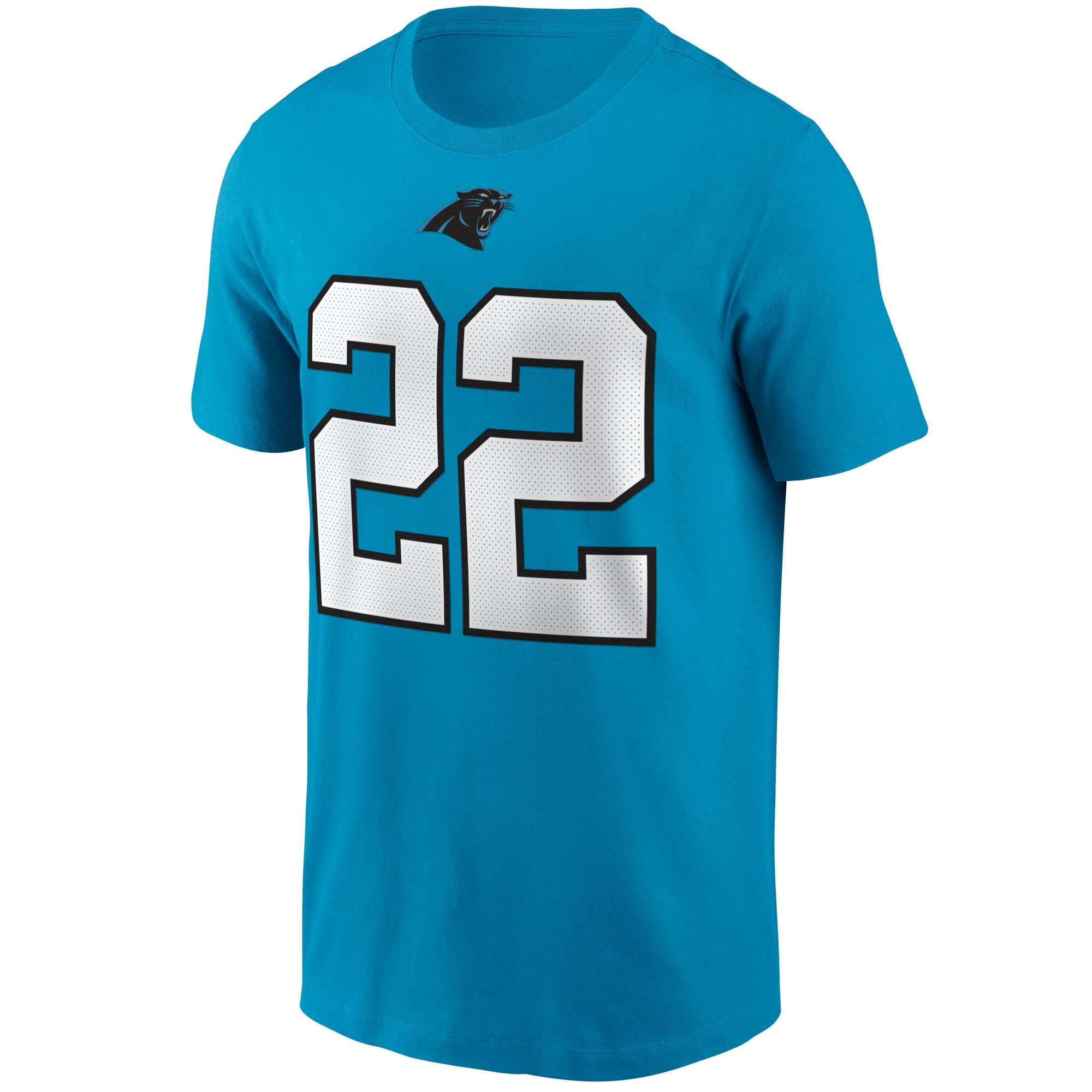Nike Men's Carolina Panthers Christian McCaffrey #22 Legend Blue T-Shirt product image