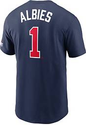 Nike 2021 World Series Champions Atlanta Braves Ozzie Albies #1 T-Shirt product image