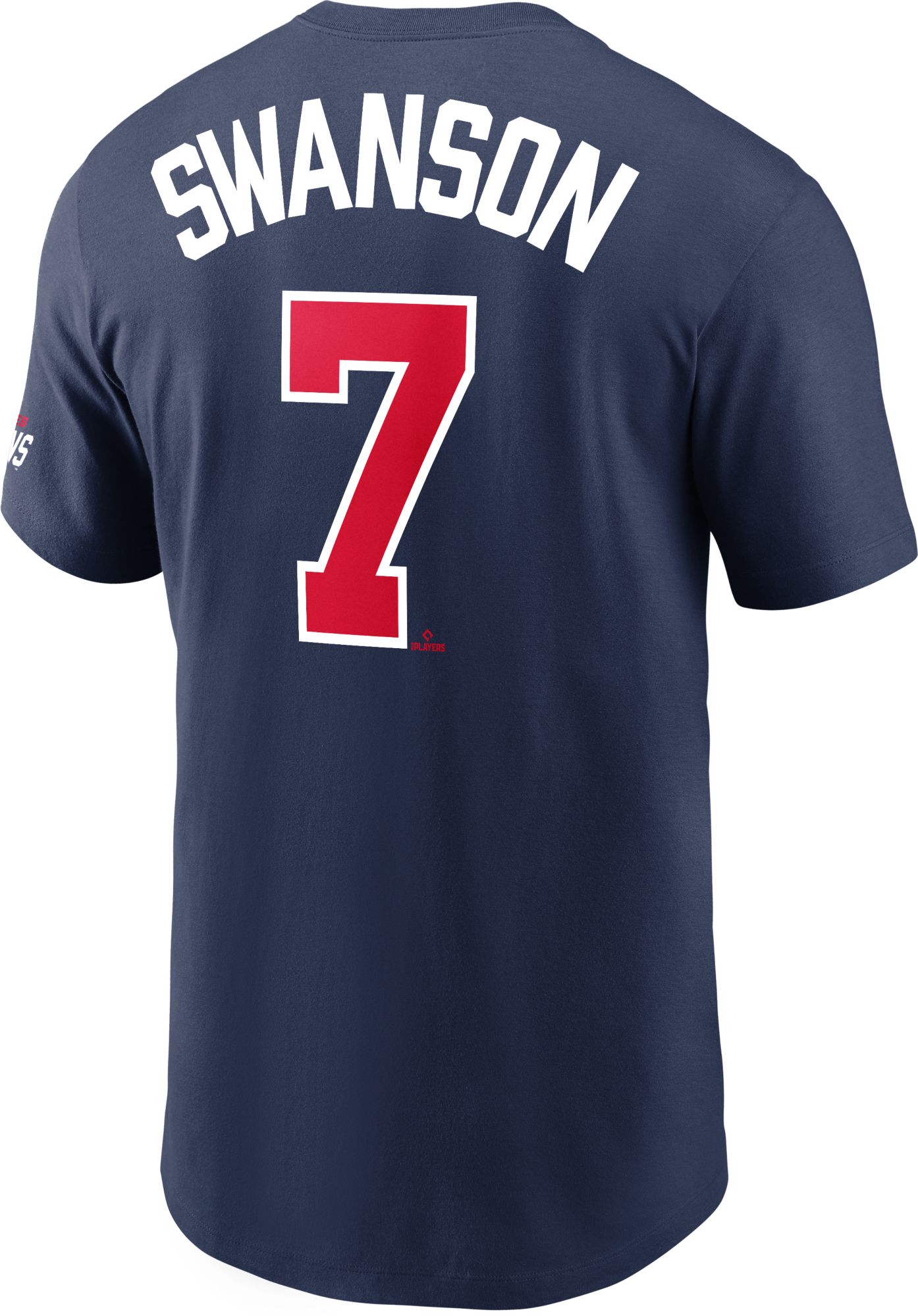 Nike 2021 World Series Champions Atlanta Braves Dansby Swanson #7 T-Shirt product image
