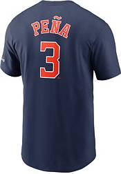 Nike Men's 2022 World Series Champions Houston Astros Jeremy Pena #3  T-Shirt