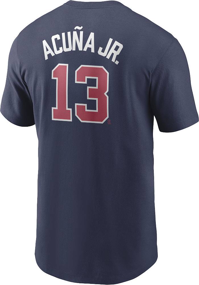 Ronald Acuna Jr. Men's Baseball T-shirt Atlanta Baseball 