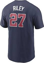 Men's Nike Austin Riley Red Atlanta Braves Name & Number T-Shirt