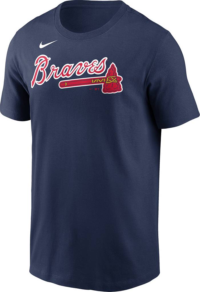 Nike Men's Atlanta Braves Vaughn Grissom #18 Navy T-Shirt