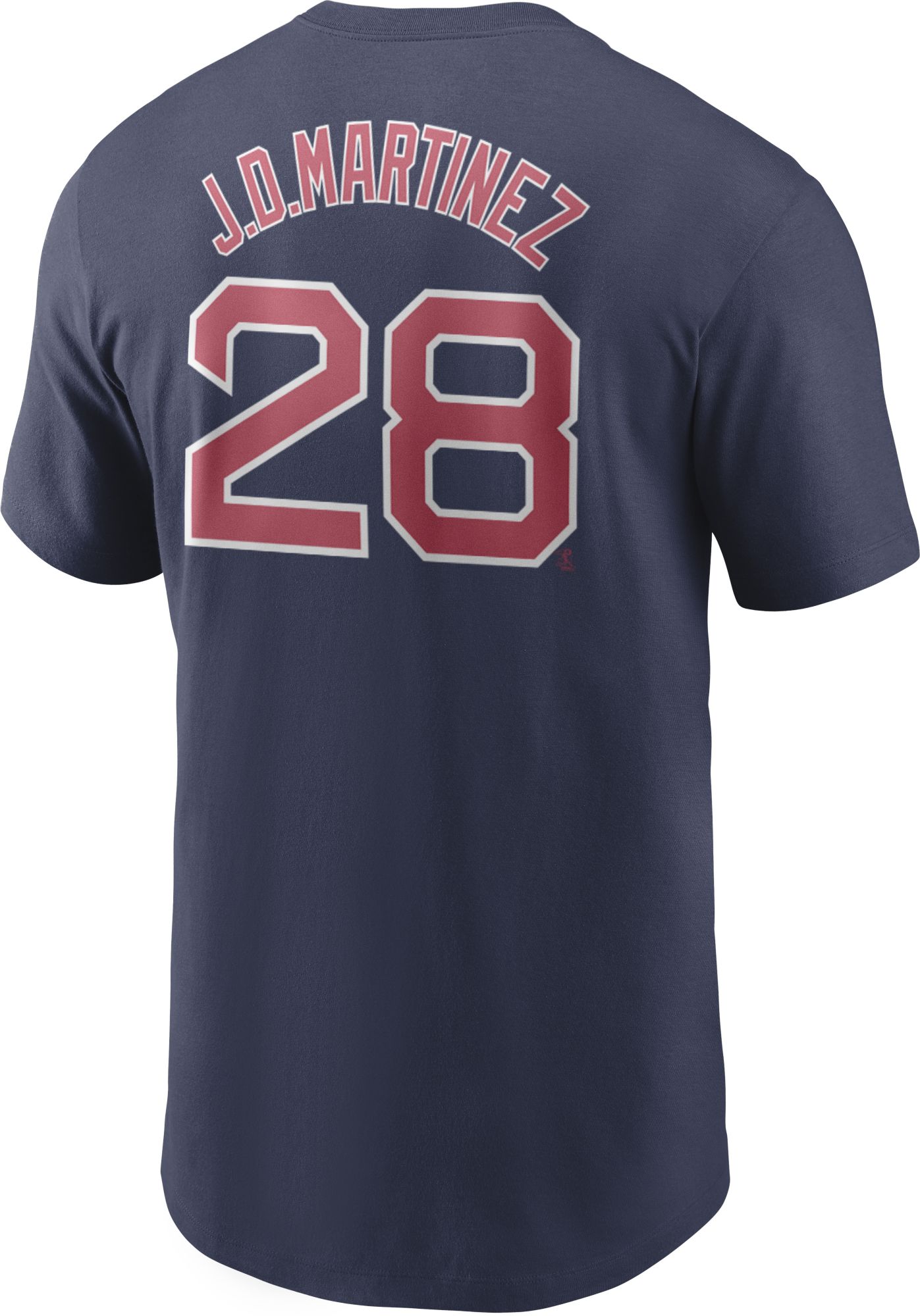 Nike Men's Boston Red Sox J.D. Martinez #28 Navy T-Shirt product image