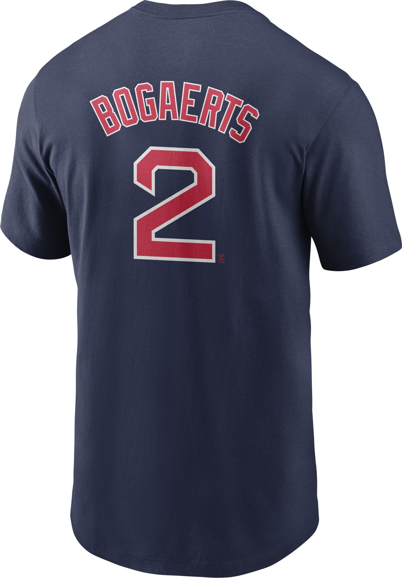 Nike Men's Boston Red Sox Xander Bogaerts #2 Navy T-Shirt product image
