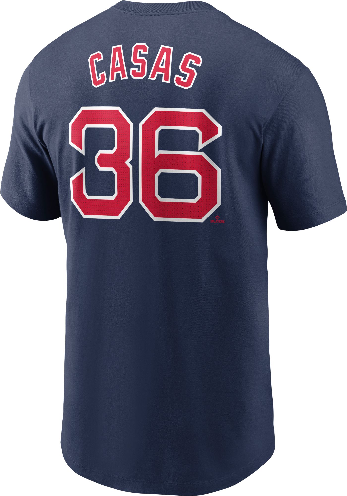Nike Men's Boston Red Sox Triston Casas #36 Navy T-Shirt product image