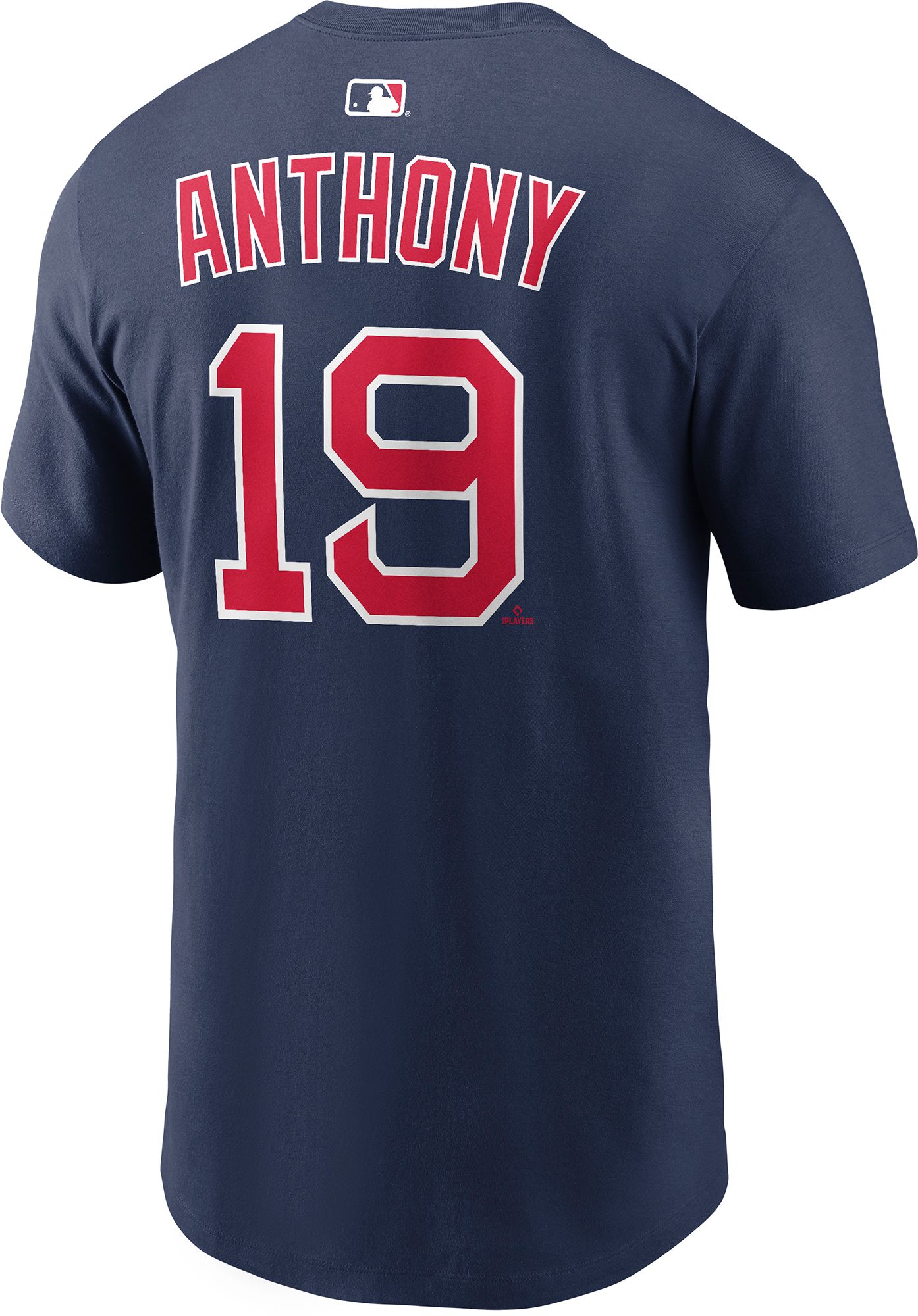 Nike Men's Boston Red Sox Roman Anthony #19 Navy T-Shirt product image