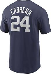 Nike Men's Detroit Tigers Miguel Cabrera #24 Navy T-Shirt product image