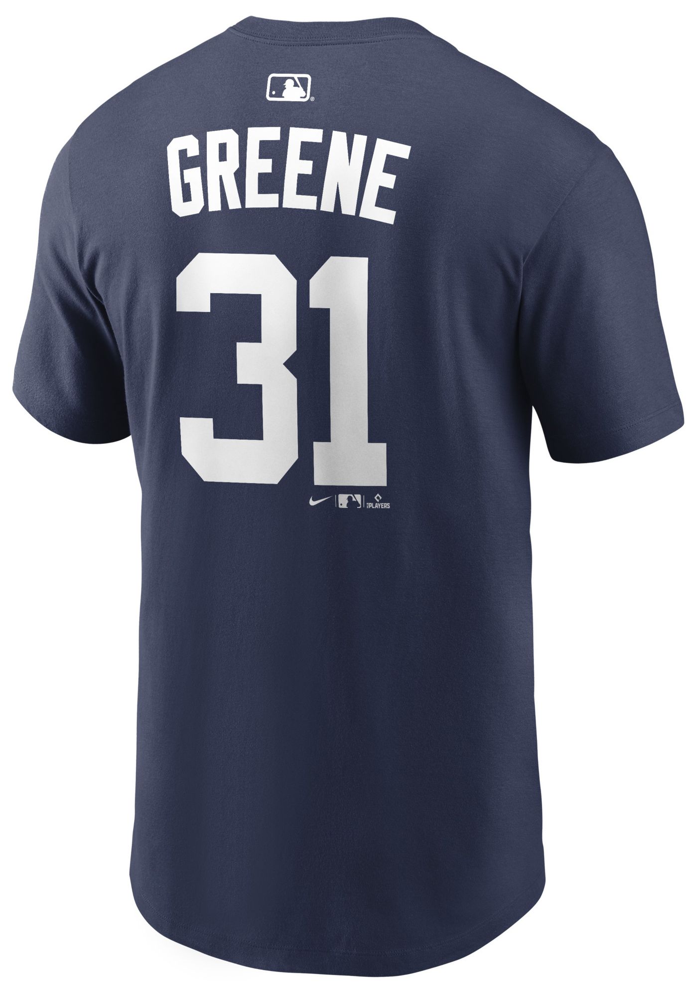Nike Men's Detroit Tigers Riley Greene #31 Navy Home T-Shirt product image