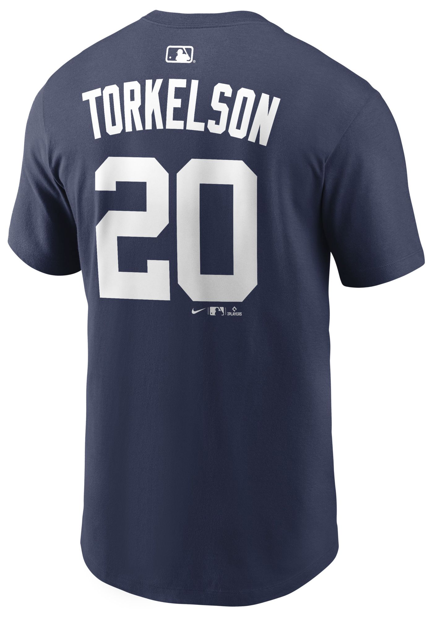 Nike Men's Detroit Tigers Spencer Torkelson #20 Navy Home T-Shirt product image