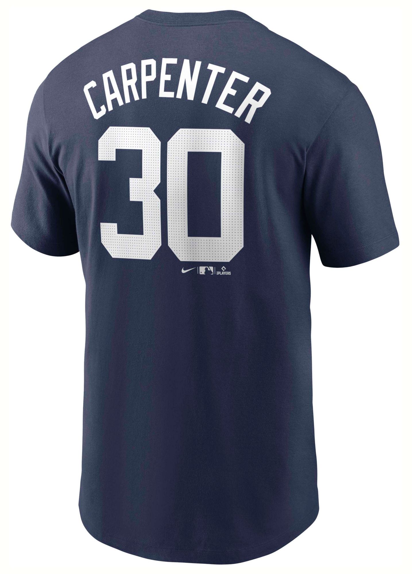 Nike Men's Detroit Tigers Kerry Carpenter #30 Navy T-Shirt product image