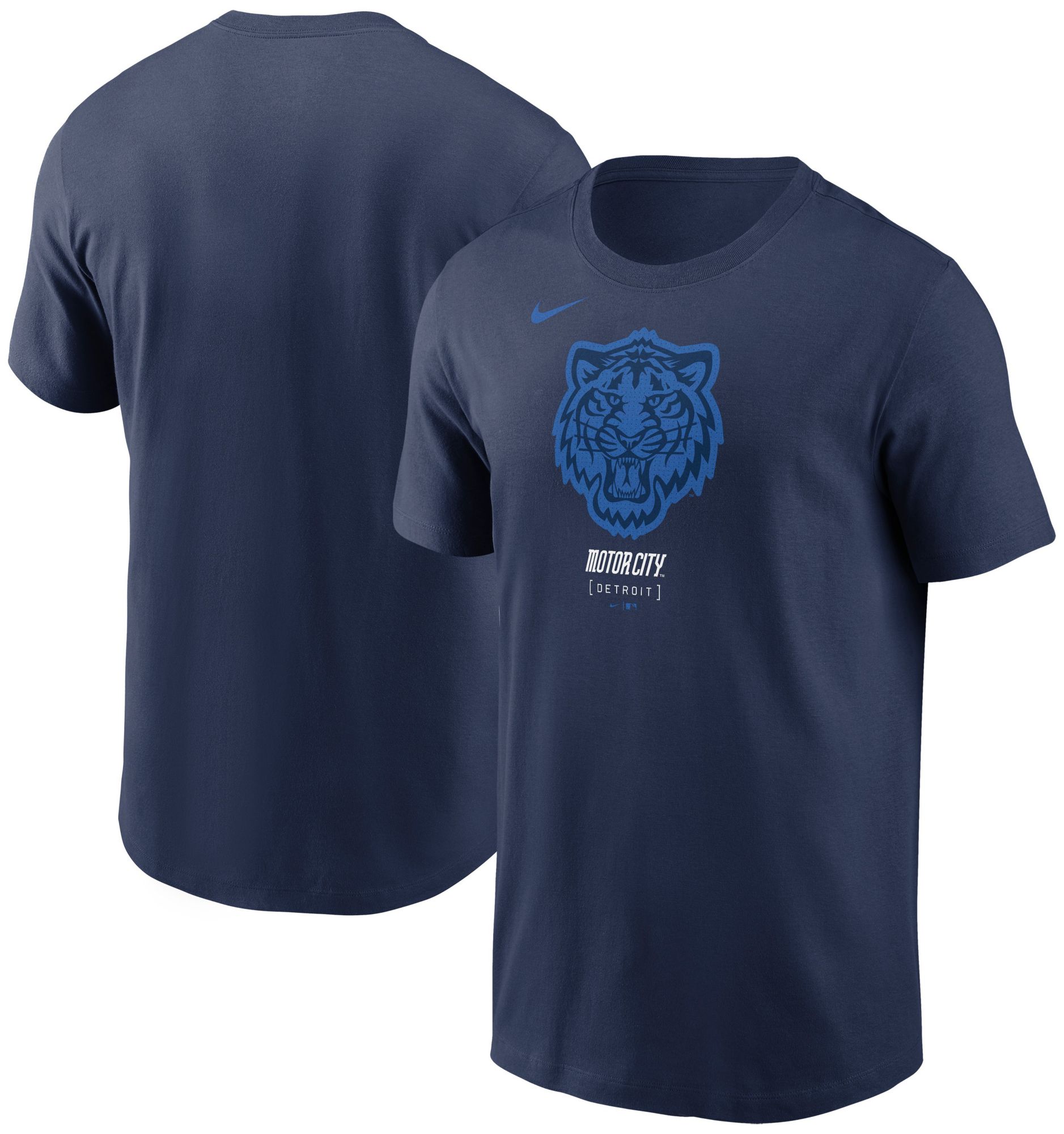 Nike Adult Detroit Tigers City Connect Navy Logo Cotton T-Shirt product image
