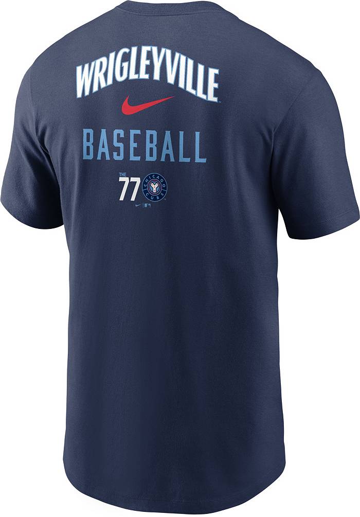 Nike Men's Chicago Cubs Dansby Swanson #7 White Cool Base Jersey