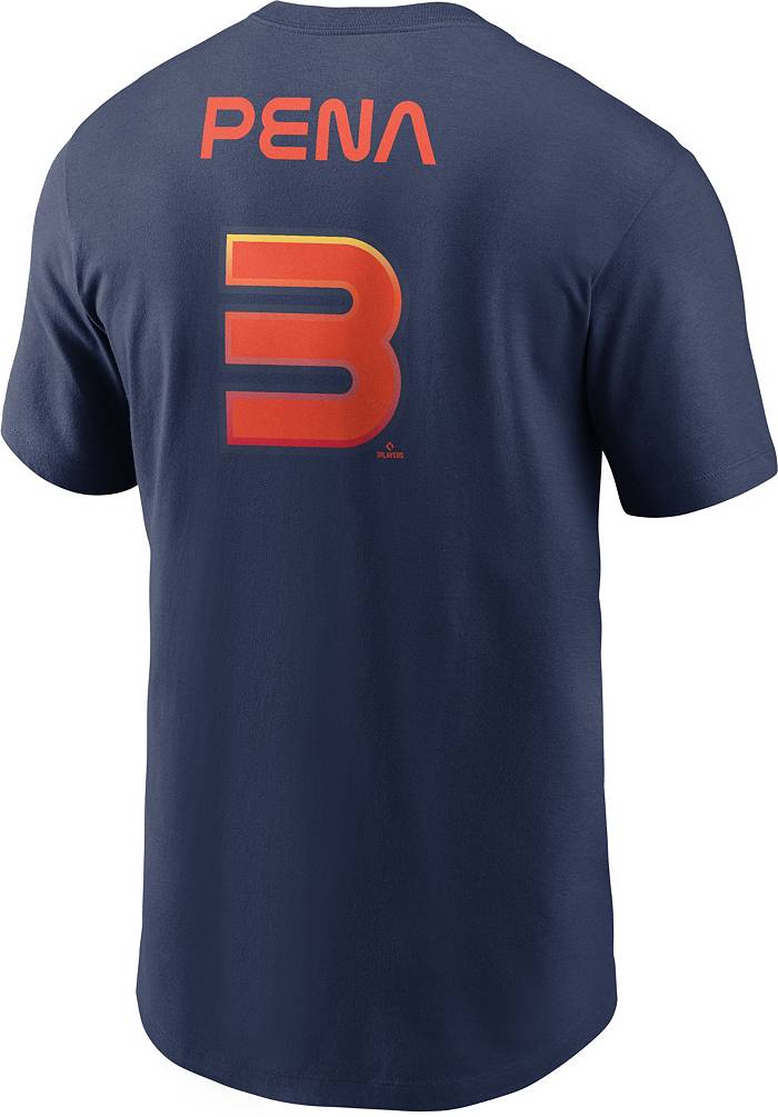 Nike Men's 2022 World Series Champions Houston Astros Jeremy Pena #3 T-Shirt
