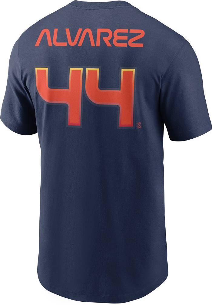 Yordan Alvarez Houston Astros Nike 2022 City Connect Name & Number T-Shirt  - Navy