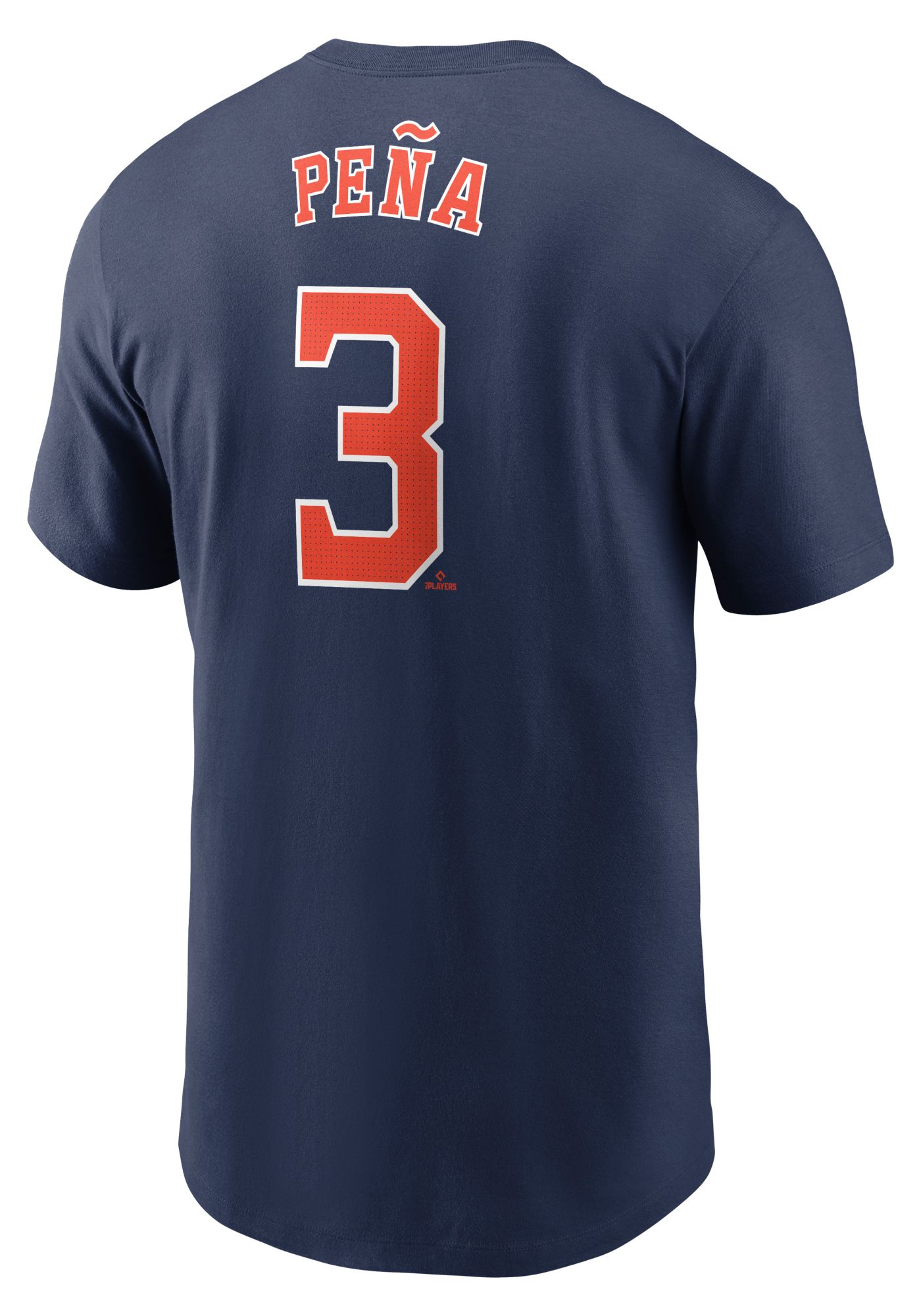 Nike Men's Houston Astros Jeremy Peña #3 Navy T-Shirt product image