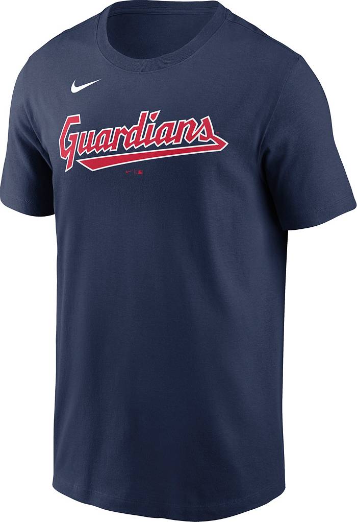 Cleveland Guardians Pro Standard Taping T-Shirt - Navy/Red