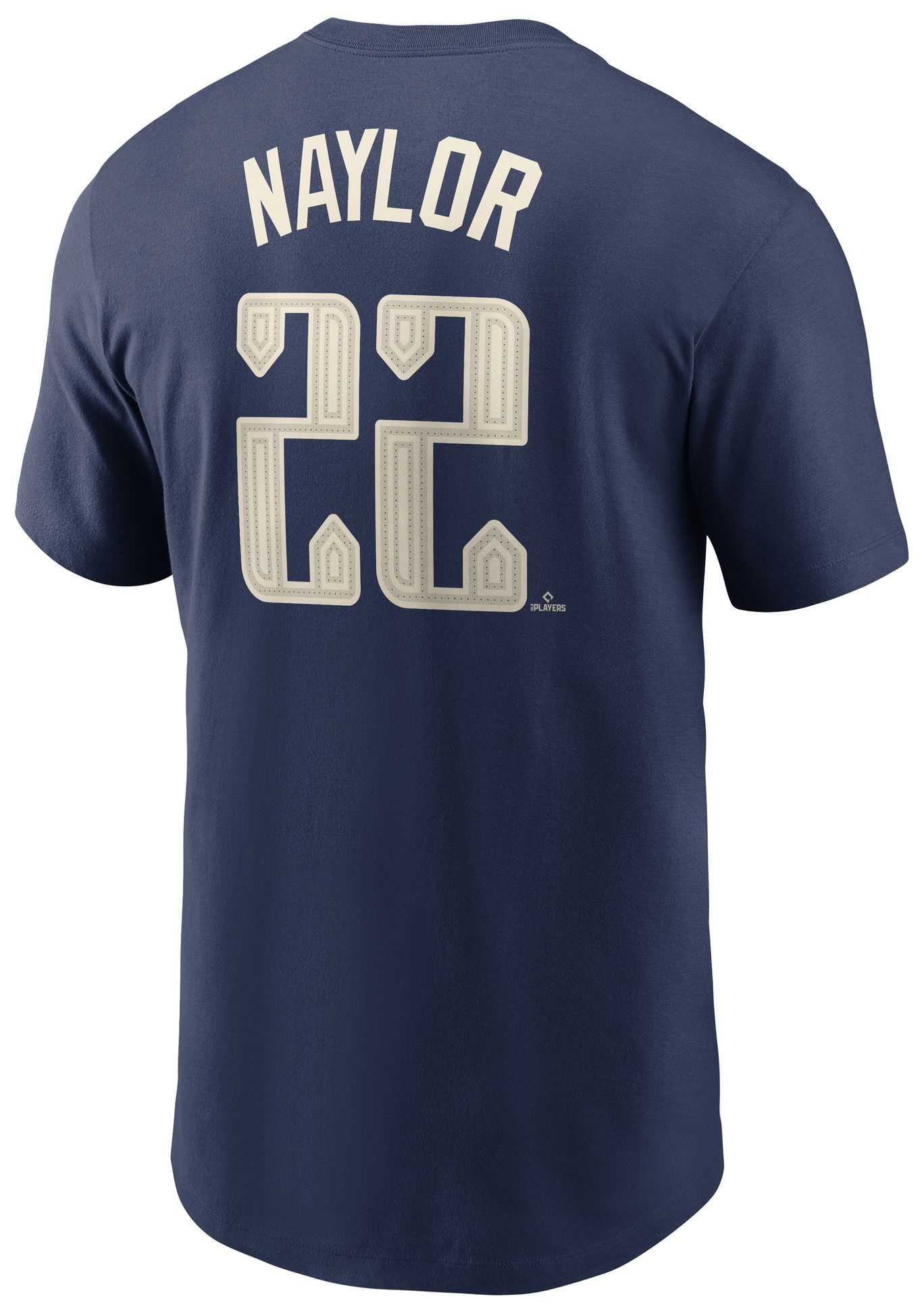 Nike Men's Cleveland Guardians Josh Naylor #22 Navy T-Shirt product image