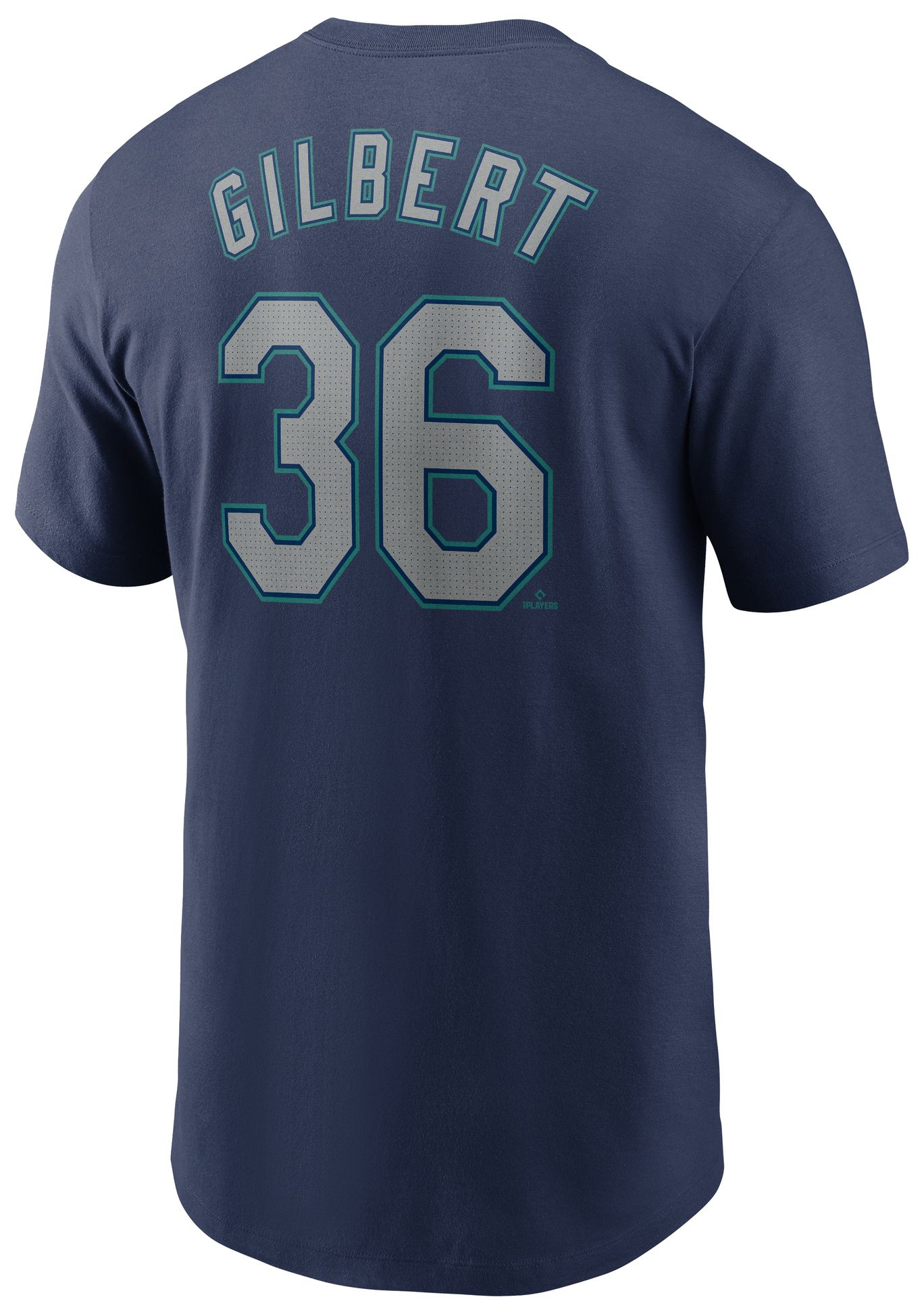 Nike Adult Seattle Mariners Logan Gilbert #36 Navy T-Shirt product image