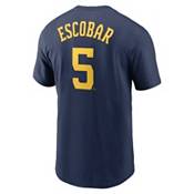 Nike Men's Milwaukee Brewers Eduardo Escobar #5 Navy T-Shirt product image