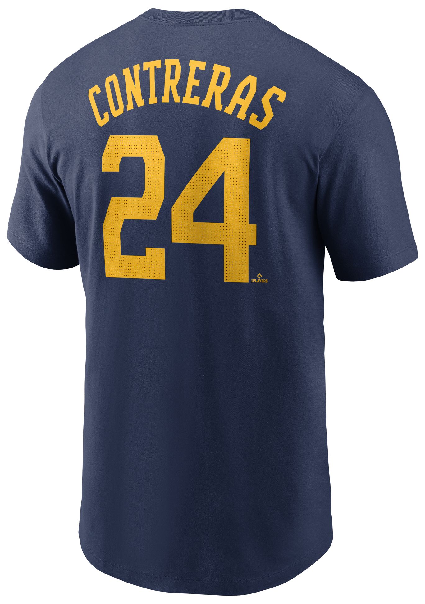 Nike Men's Milwaukee Brewers William Contreras #24 Navy T-Shirt product image
