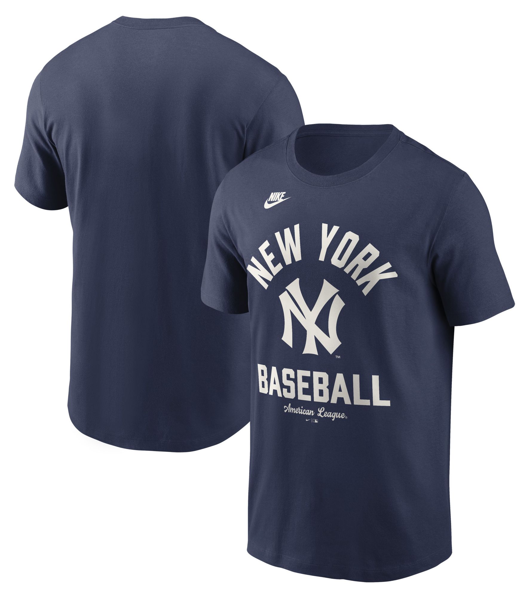 Nike Men's New York Yankees Navy Arch Logo Cooperstown T-Shirt product image