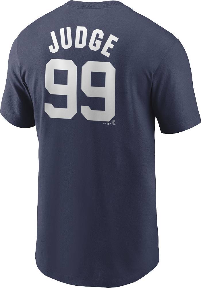 Nike Men's New York Yankees Aaron Judge #99 Navy T-Shirt