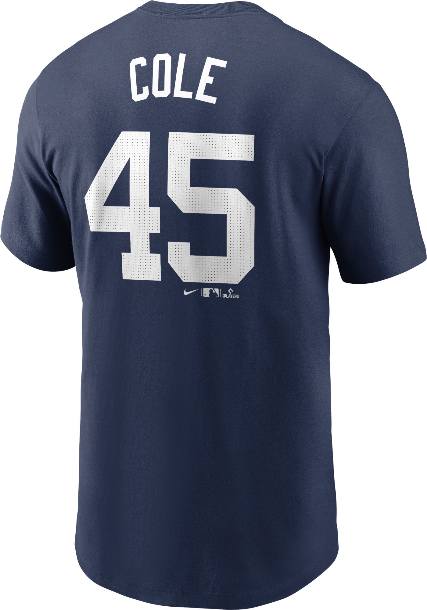 Nike Men's New York Yankees Gerrit Cole #45 Navy T-Shirt product image