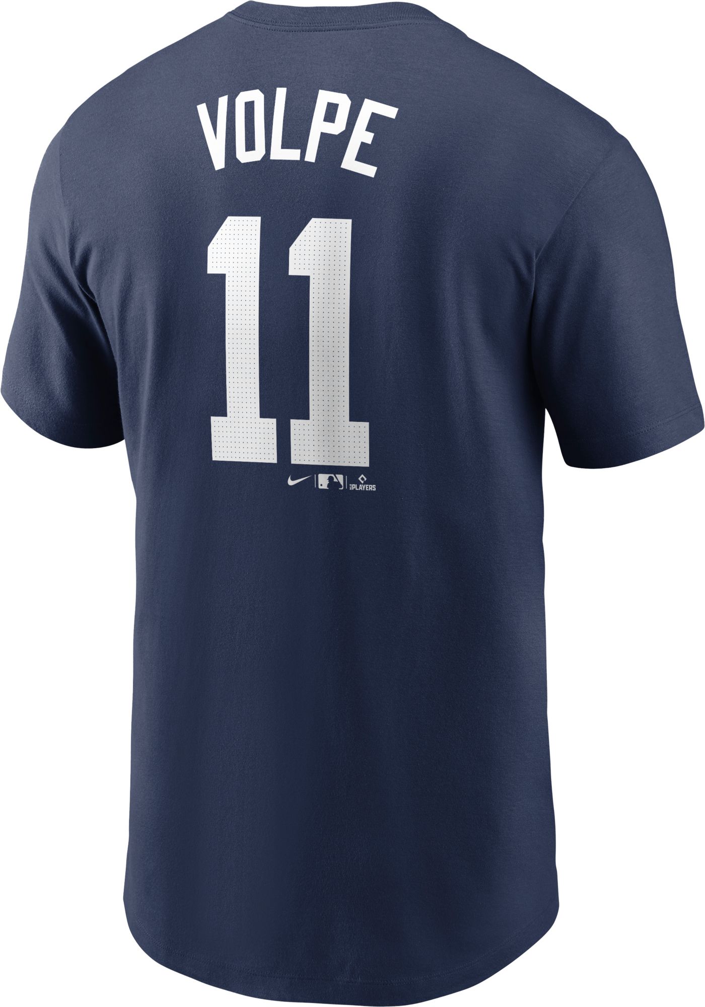 Nike Men's New York Yankees Anthony Volpe #11 Navy Home T-Shirt product image