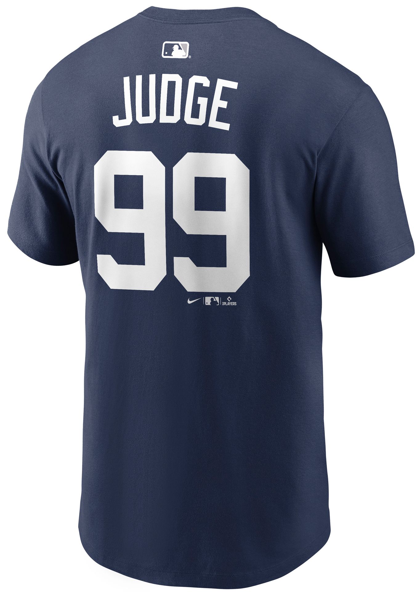 Nike Men's New York Yankees Aaron Judge #99 Navy Home T-Shirt