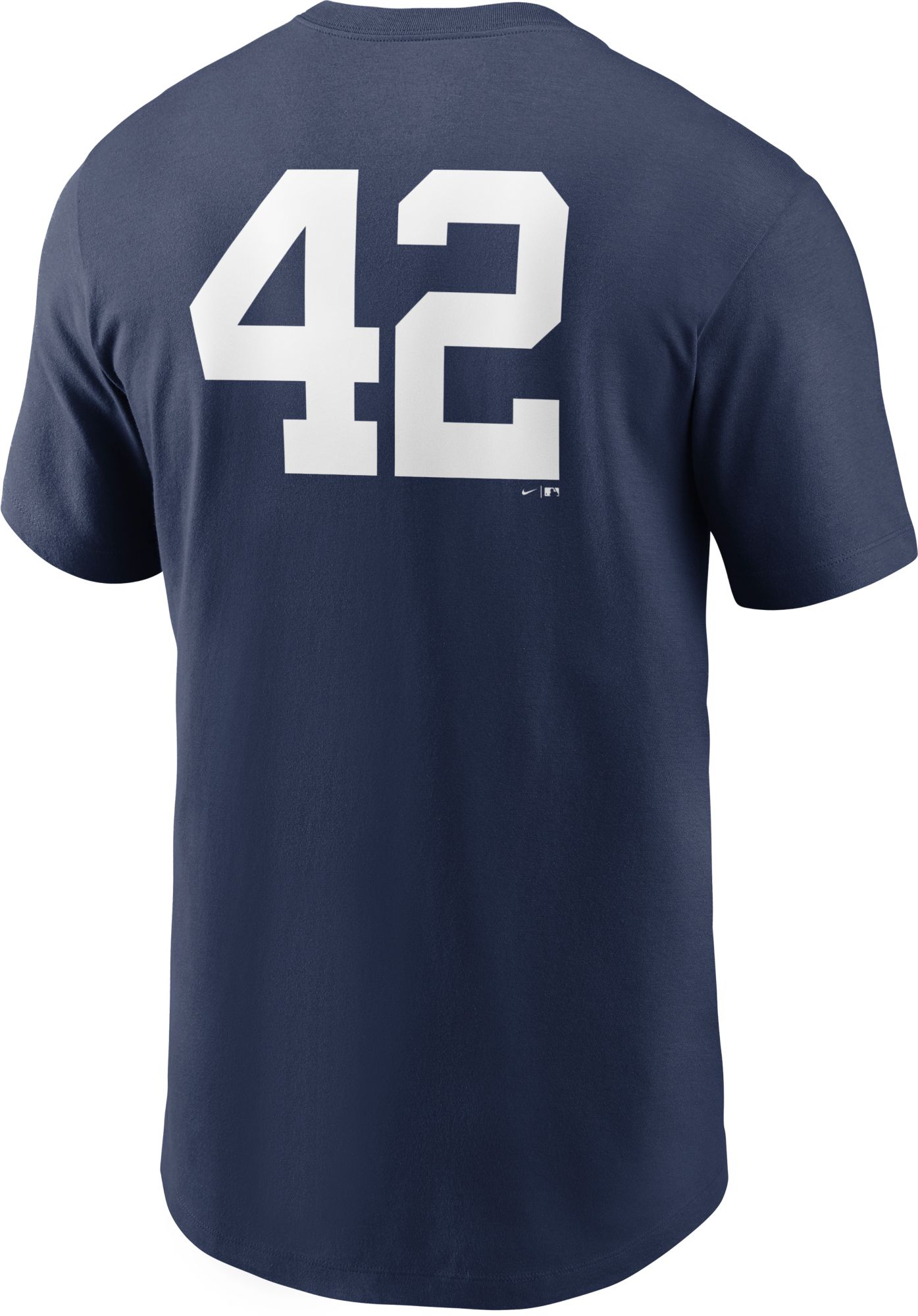 Nike Men's New York Yankees Navy Team 42 T-Shirt product image