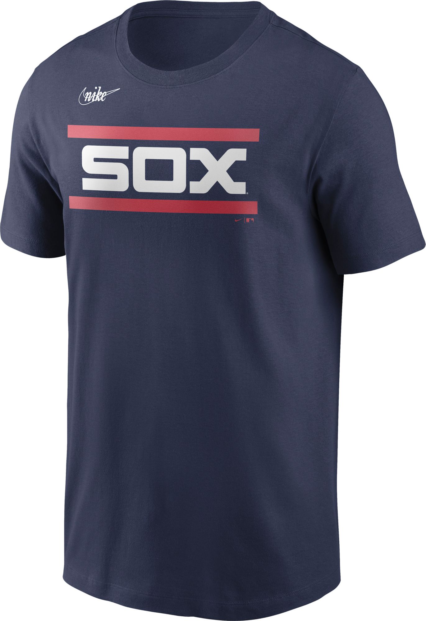 Nike Men's Chicago White Sox Carlton Fisk #27 Navy T-Shirt product image