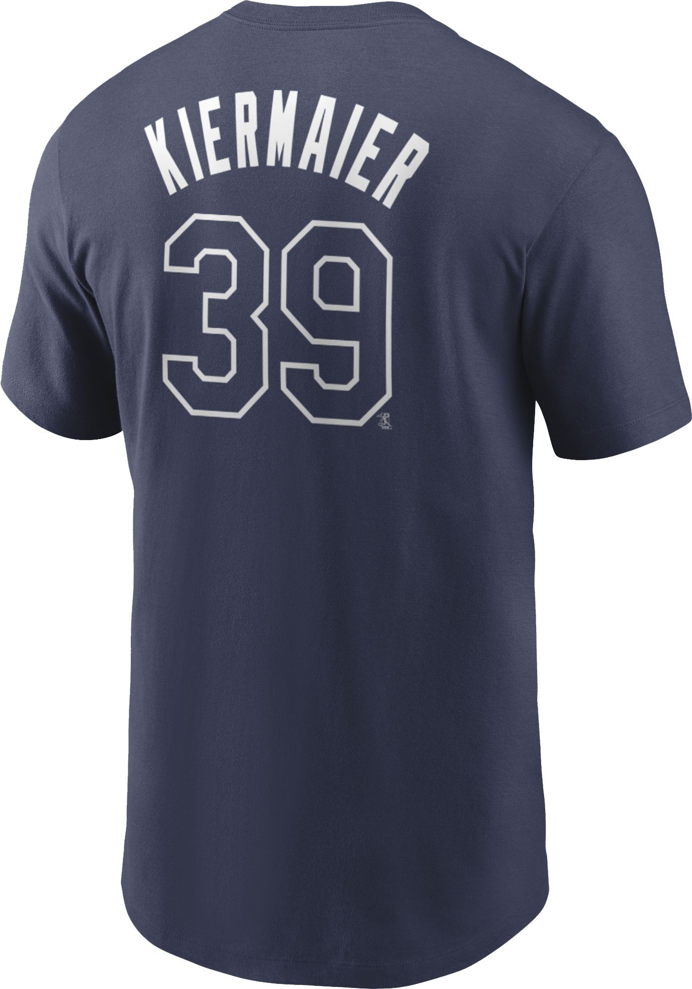 Nike Men's Tampa Bay Rays Kevin Kiermaier #39 Navy T-Shirt product image