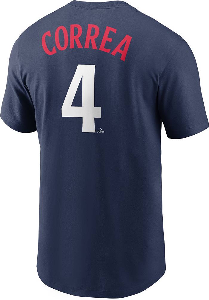 Carlos Correa Minnesota Twins 2023 Alternate Navy Baseball Player