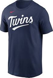 Nike Men's Minnesota Twins Carlos Correa #4 Navy T-Shirt