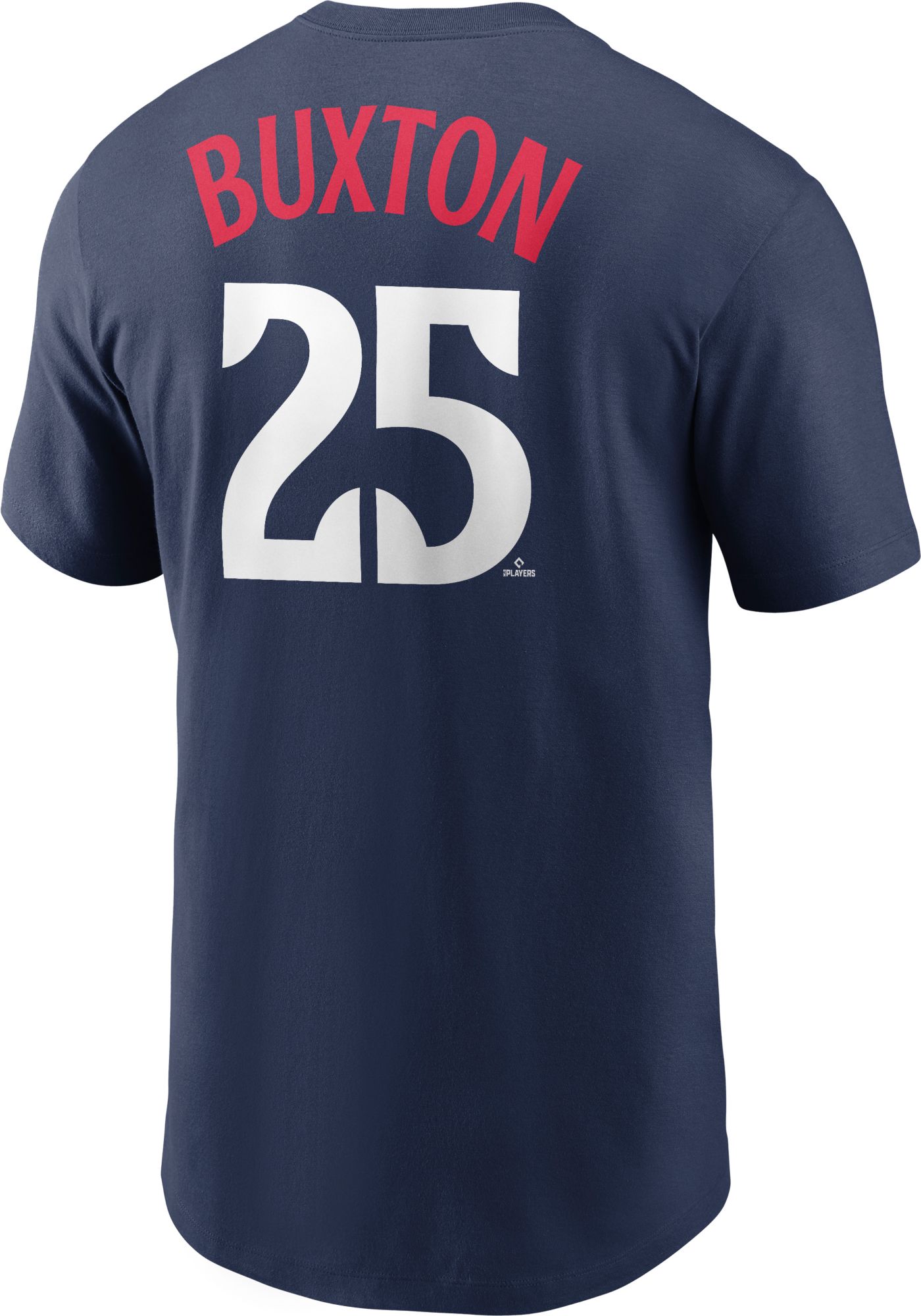 Nike Men's Minnesota Twins Bryon Buxton #25 Navy T-Shirt product image