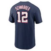 Nike Men's Washington Nationals Kyle Schwarber #12 Navy T-Shirt product image