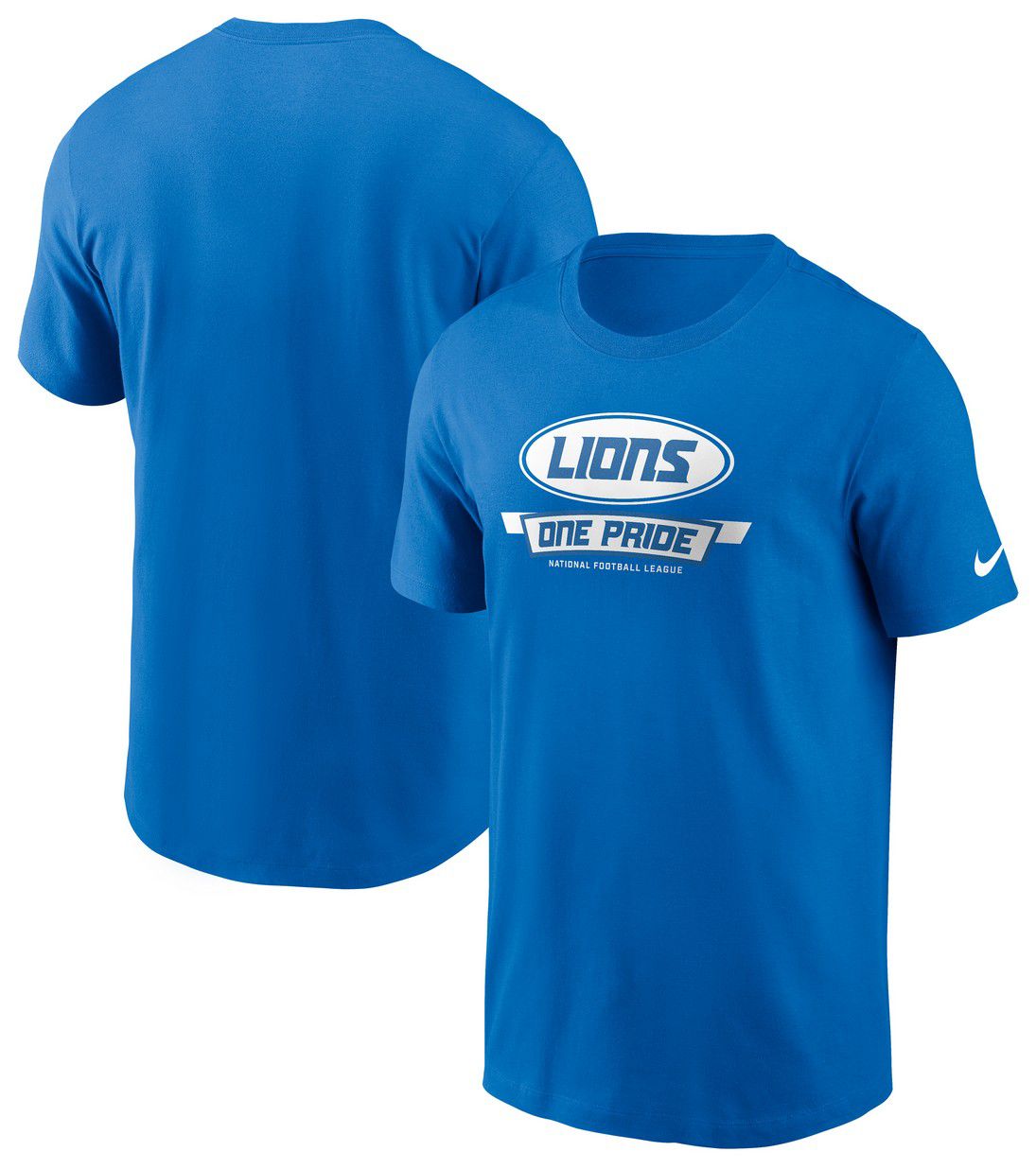 Nike Men's Detroit Lions Cotton Essential Local Blue Spark T-Shirt product image